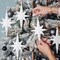4.72 x 2.95 Inch Star of Bethlehem Christmas Tree Topper(White)